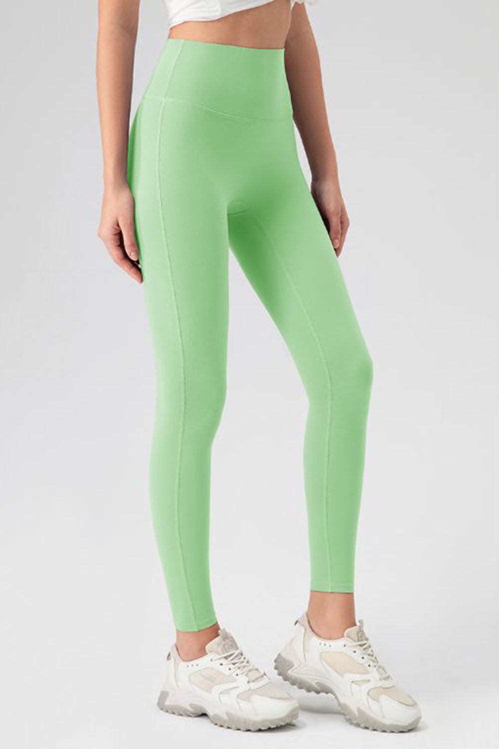 High Waist Skinny Active Pants-Angel Casuals