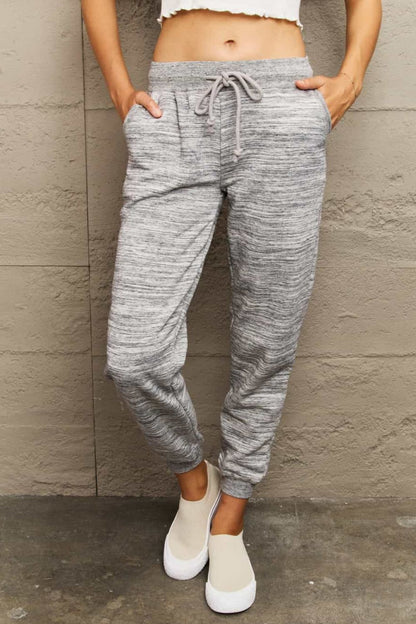 Ninexis Full Size Tie Waist Long Sweatpants-Angel Casuals