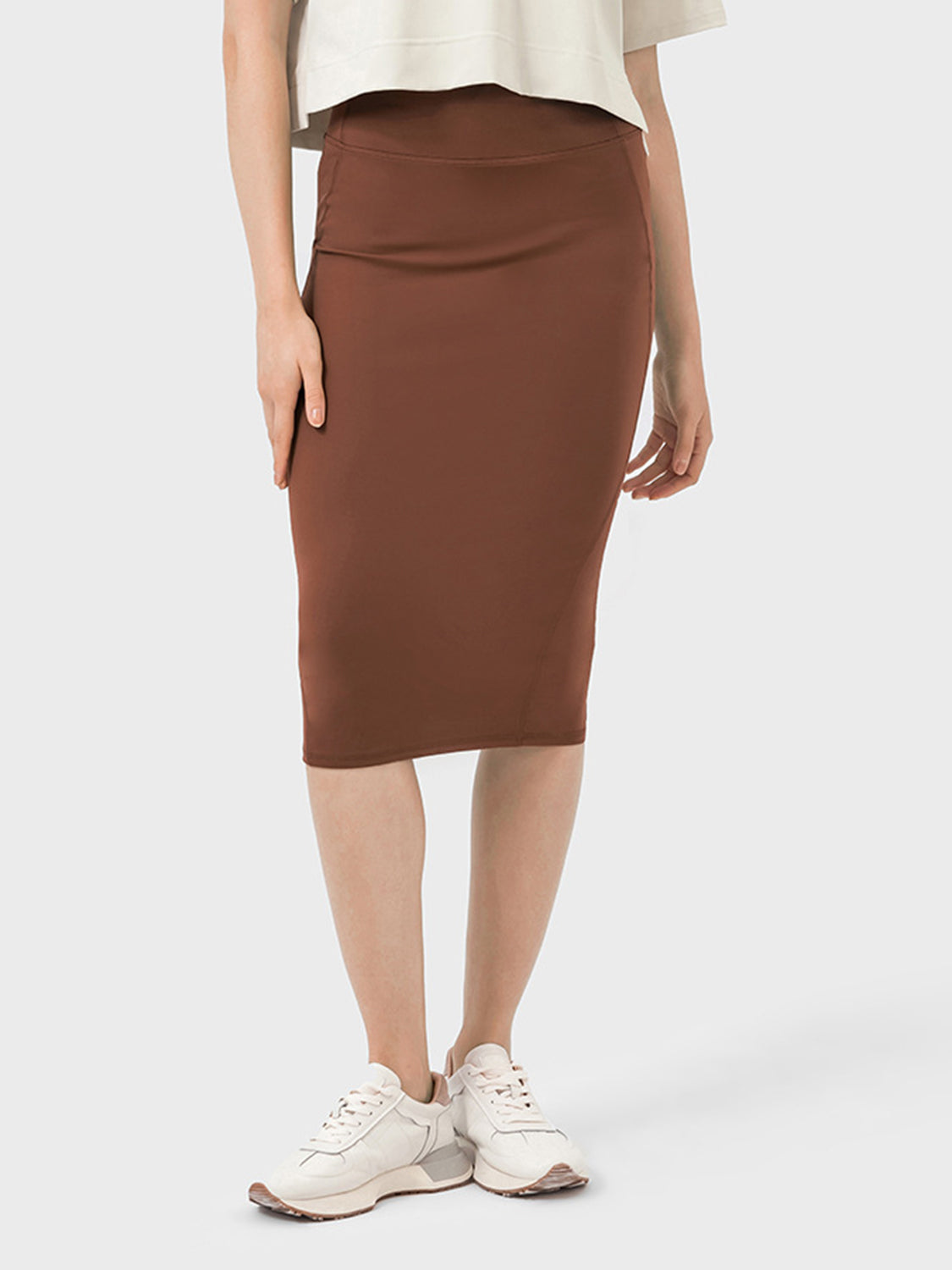 Slit Wrap Active Skirt-Angel Casuals