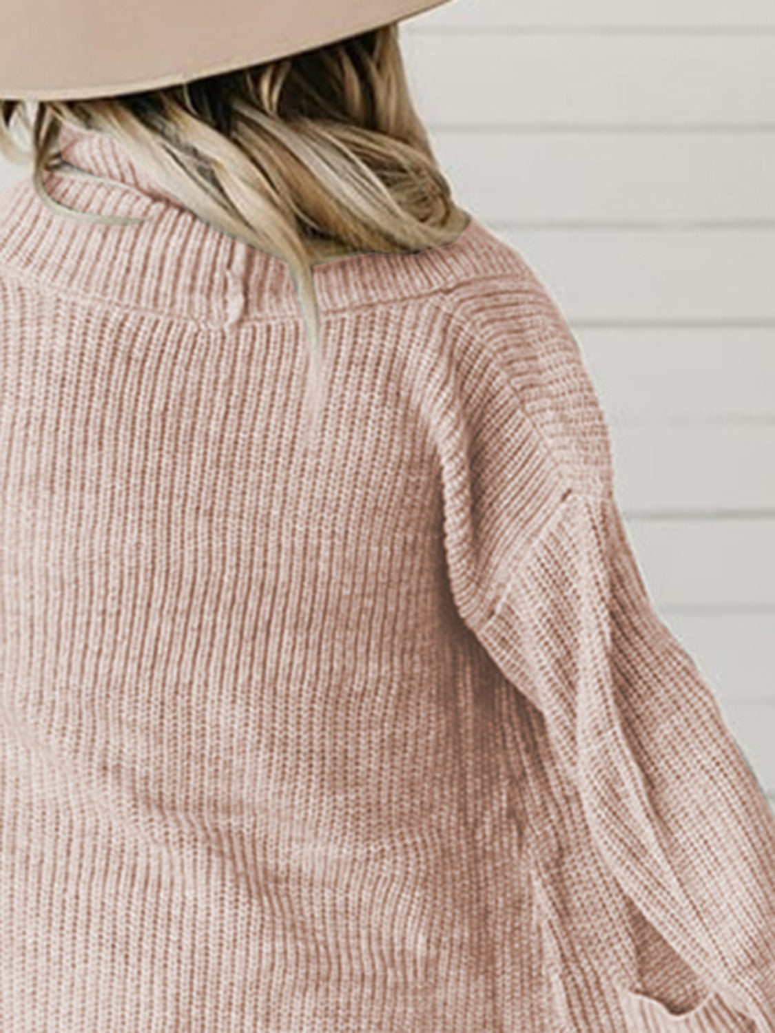 High-Low Open Front Cardigan with Pockets-Angel Casuals