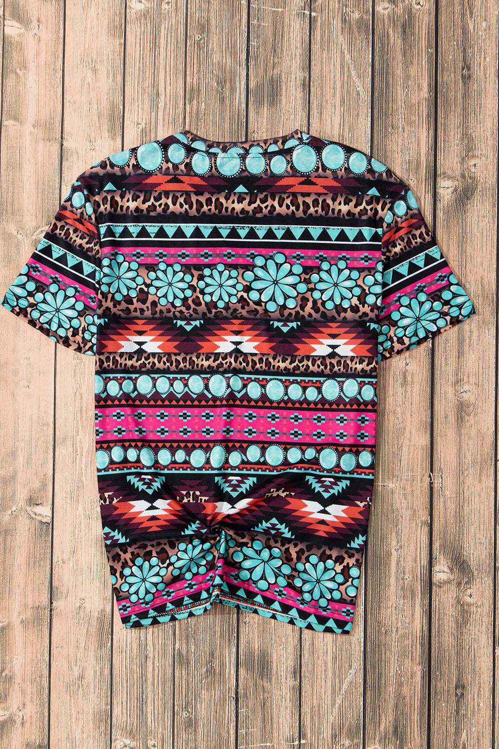 HOWDY V-Neck Short Sleeve T-Shirt-Angel Casuals