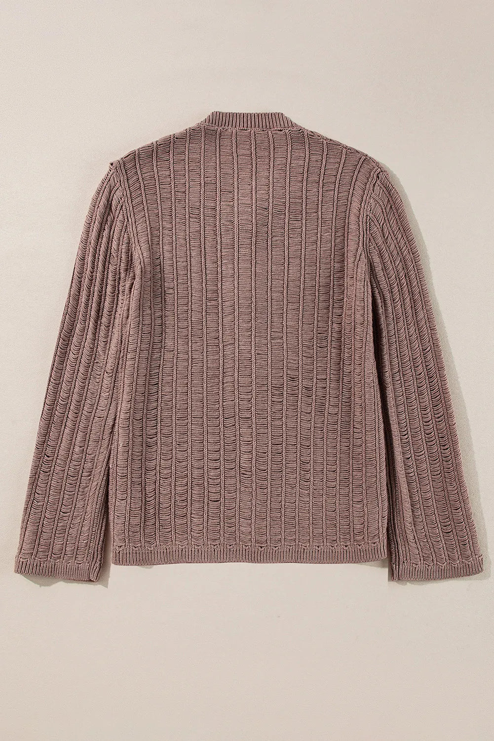 Button Up Long Sleeve Cardigan-Angel Casuals