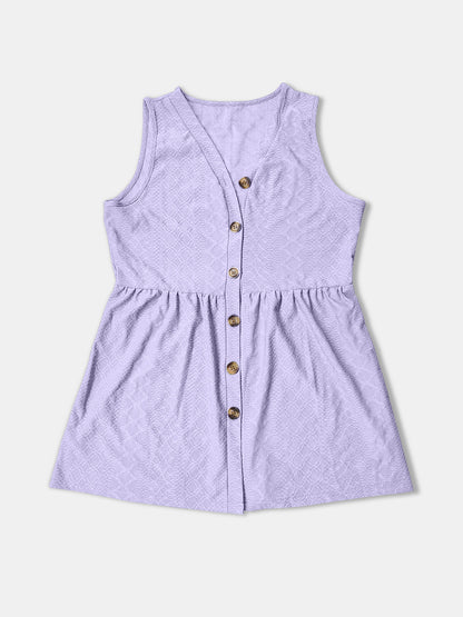 Button Up V-Neck Tank-Angel Casuals