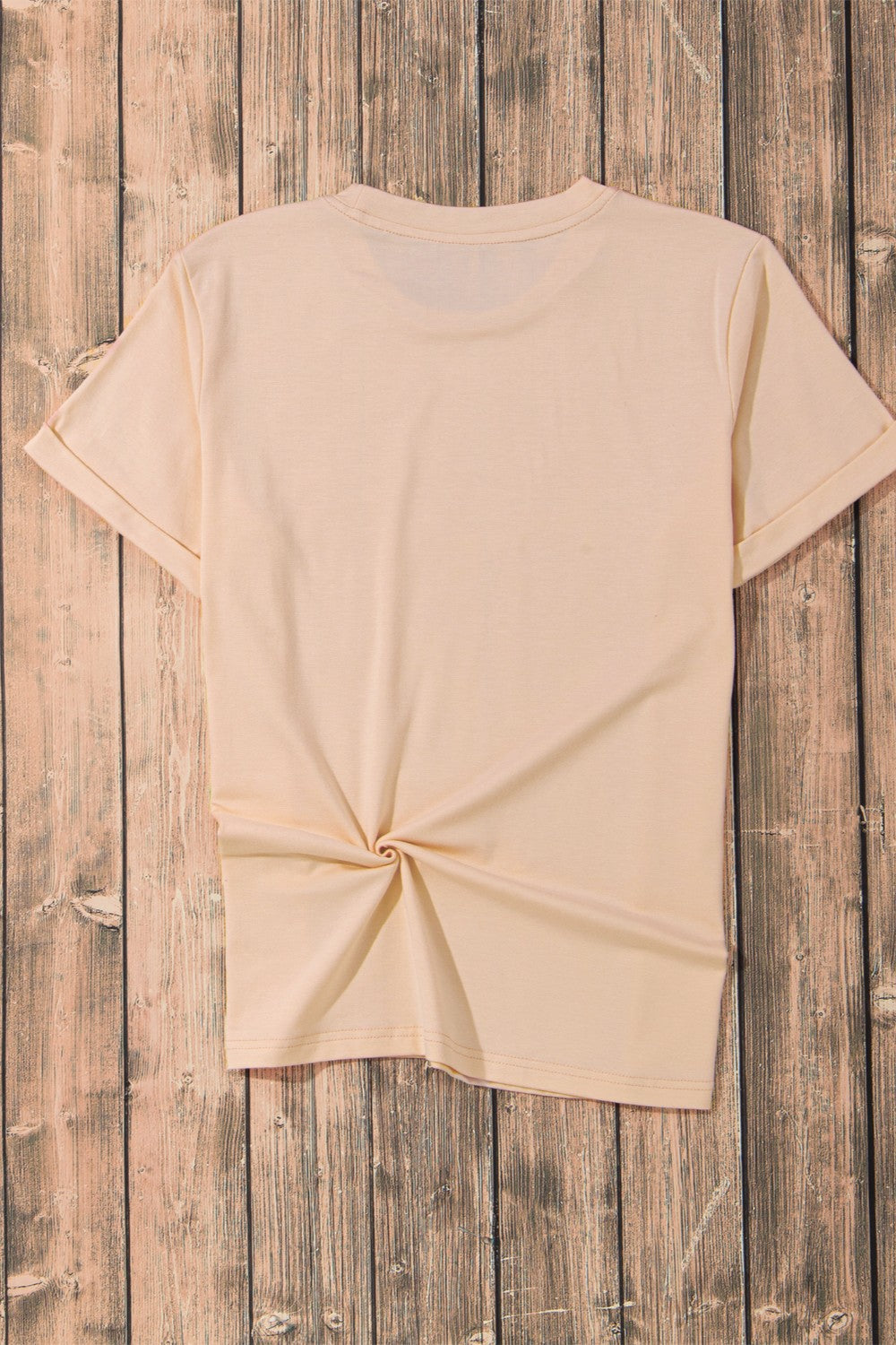 Heart Graphic Round Neck Short Sleeve T-Shirt-Angel Casuals
