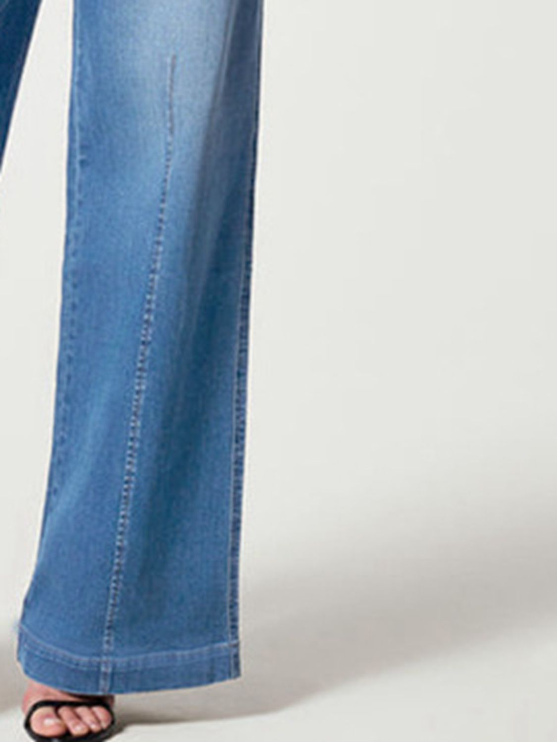 Wide Leg Long Jeans-Angel Casuals