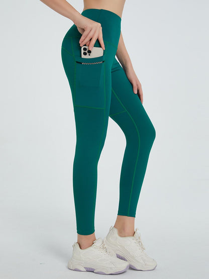 High Waist Active Leggings-Angel Casuals