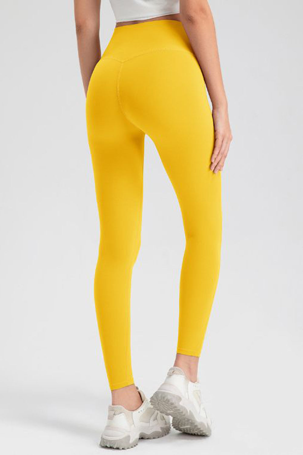 High Waist Skinny Active Pants-Angel Casuals