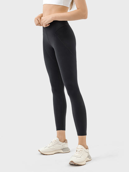 Mid-Rise Waist Active Pants-Angel Casuals