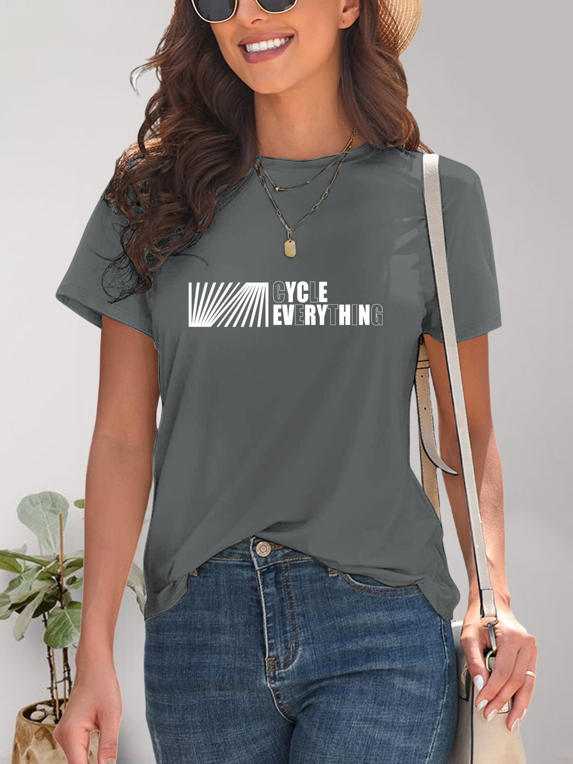 CYCLE EVERYTHING Round Neck T-Shirt-Angel Casuals