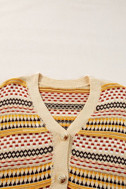 Button Down Long Sleeve Cardigan-Angel Casuals