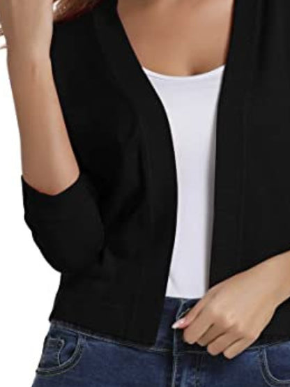 Open Front Cardigan-Angel Casuals