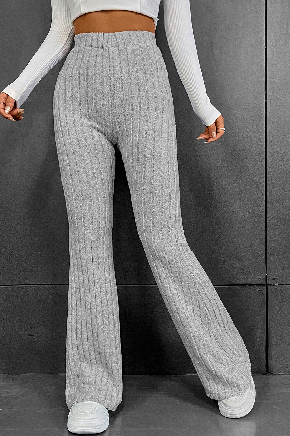 Ribbed Long Pants-Angel Casuals