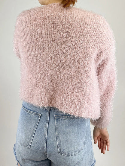 Tied Open Front Dropped Shoulder Cardigan-Angel Casuals