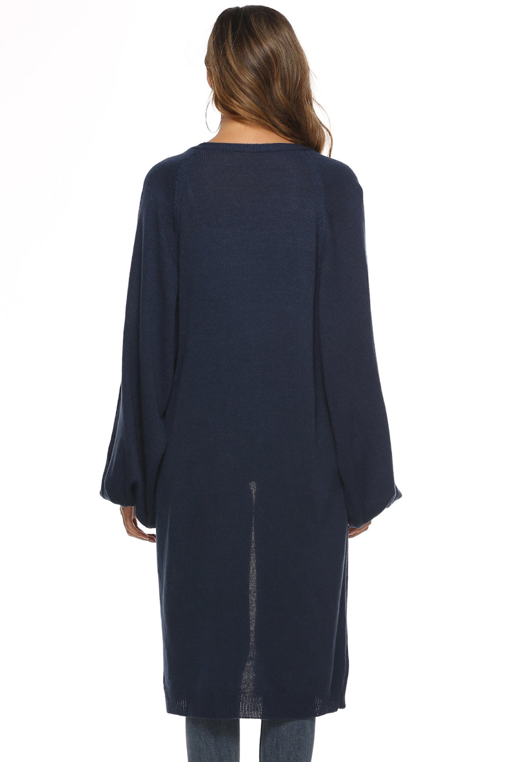 Long Sleeve Open Front Cardigan-Angel Casuals