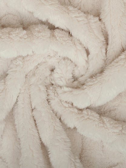 Plus Size Open Front Hooded Plush Coat-Angel Casuals