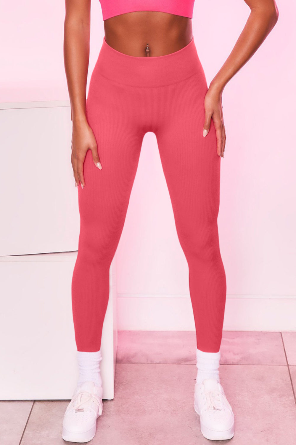 High Waist Active Pants-Angel Casuals