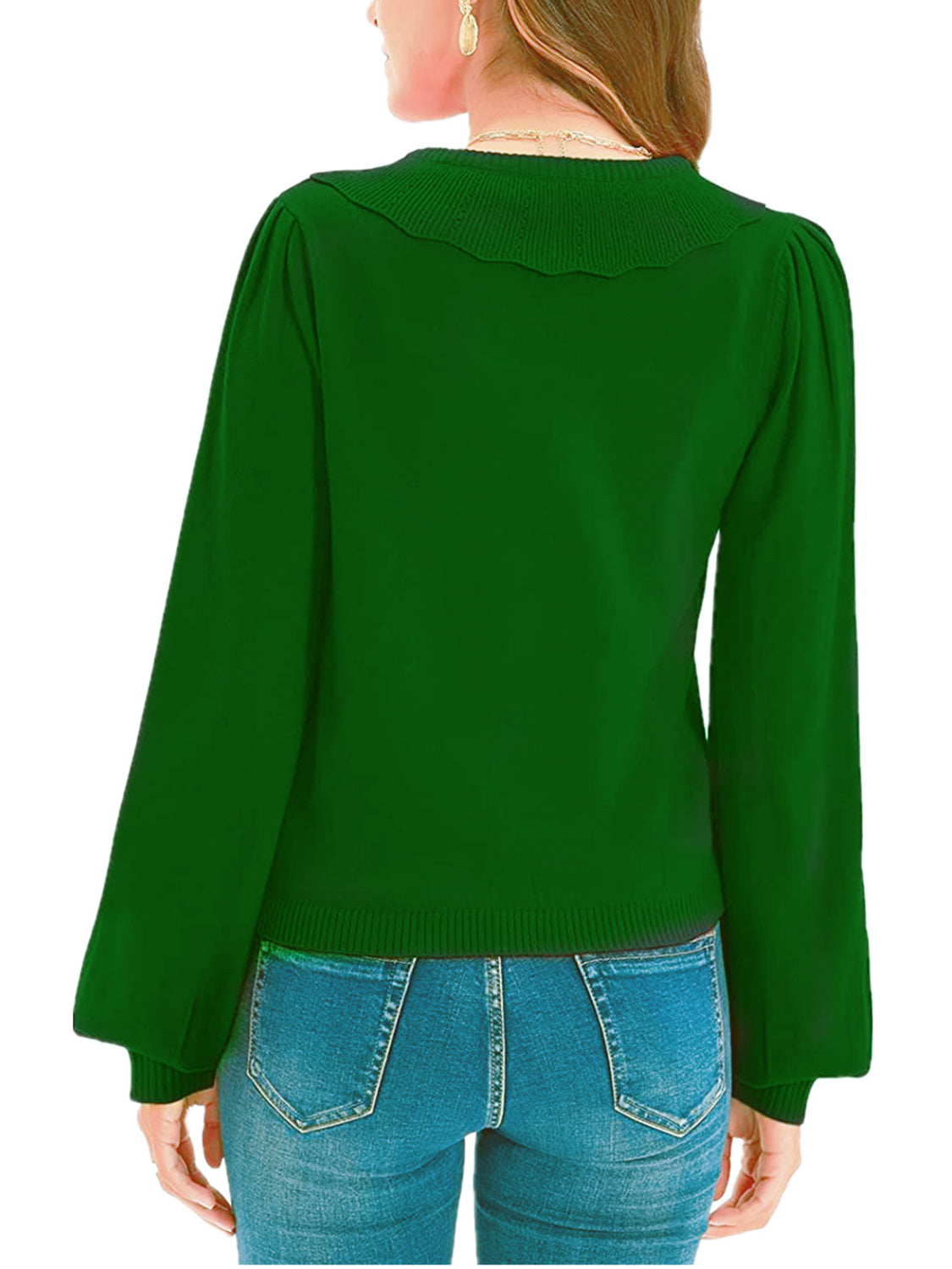 Collared Long Sleeve Button Down Cardigan-Angel Casuals
