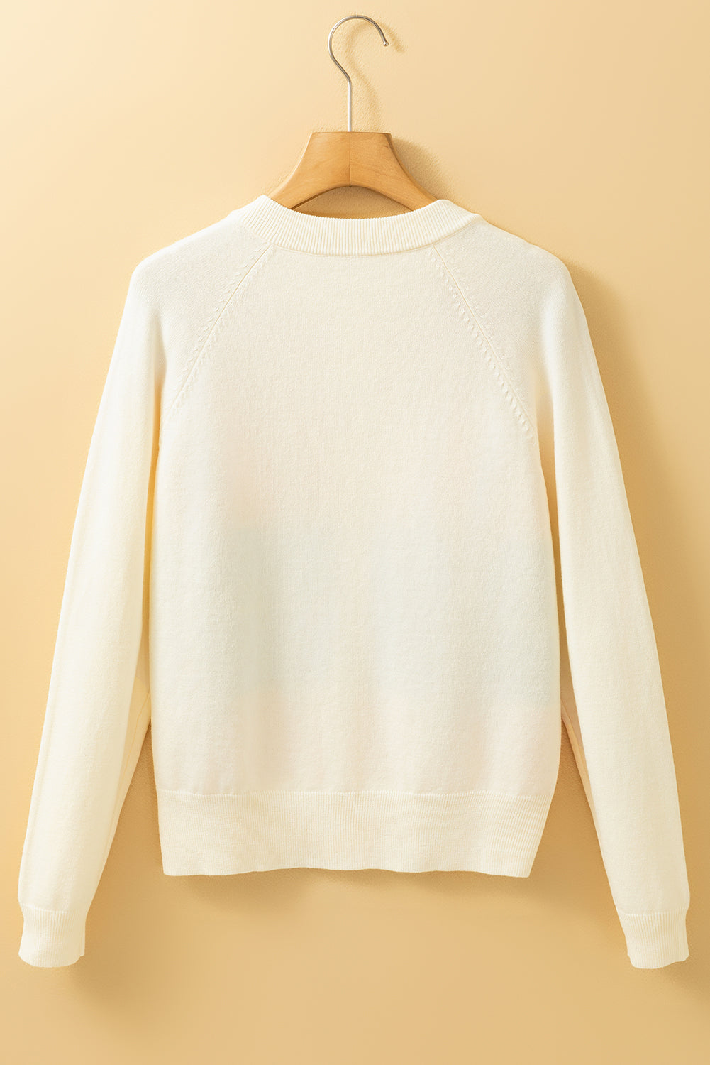 Contrast Button Down Long Sleeve Cardigan-Angel Casuals