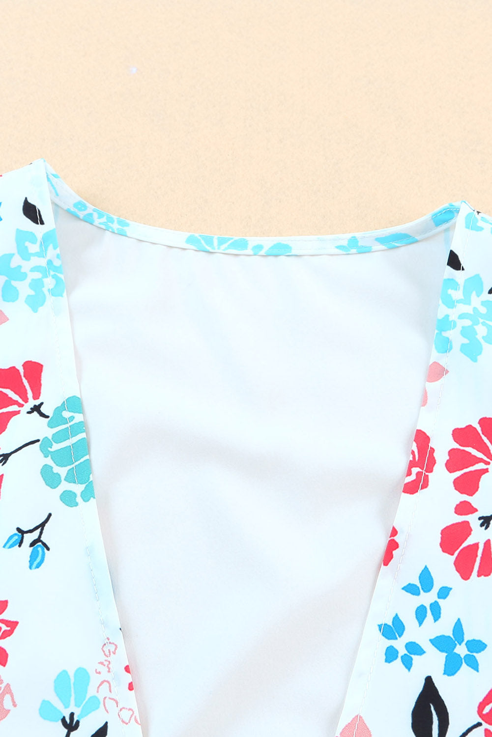 Printed Open Front Cover-Up-Angel Casuals
