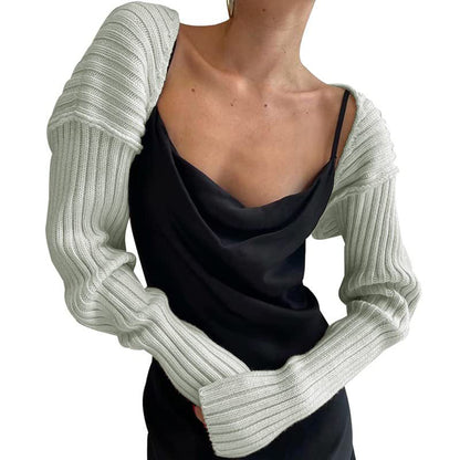 Long Sleeve Knit Bolero-Angel Casuals