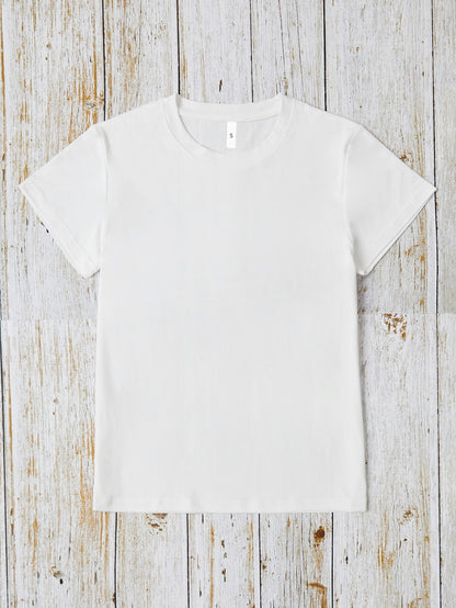 BETTER DAYS AHEAD Round Neck T-Shirt-Angel Casuals