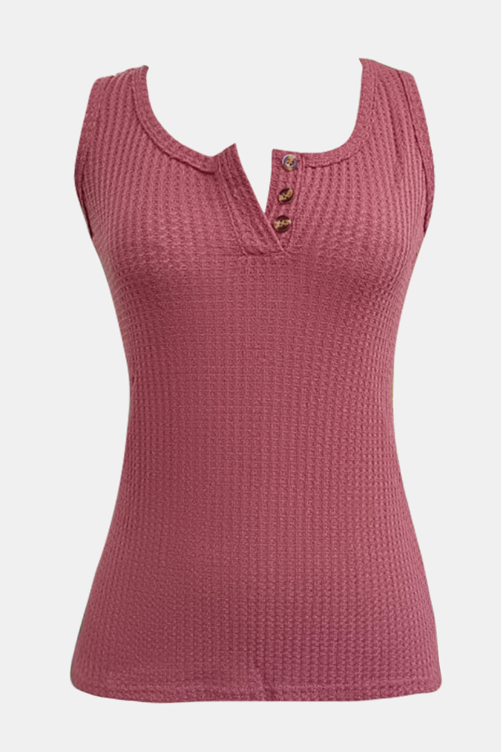 Full Size Textured Wide Strap Tank-Angel Casuals