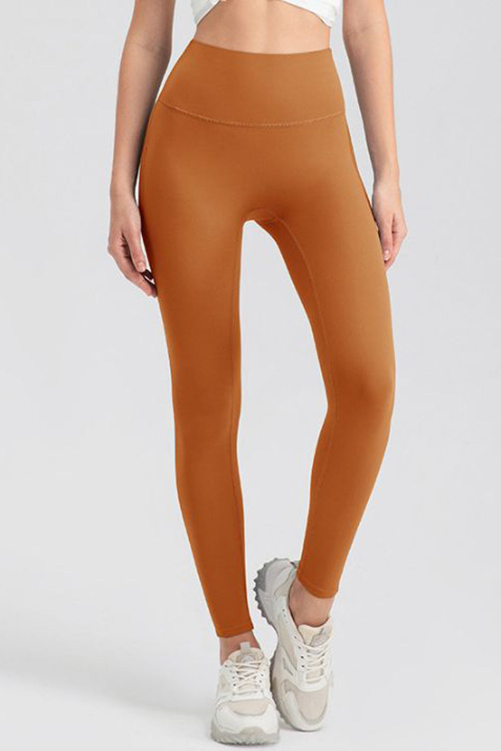 High Waist Skinny Active Pants-Angel Casuals