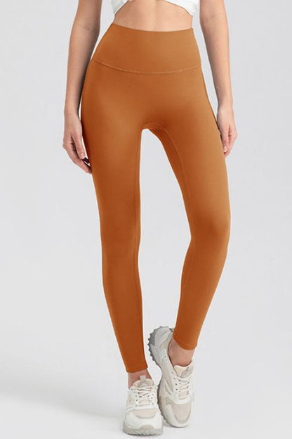 High Waist Skinny Active Pants-Angel Casuals