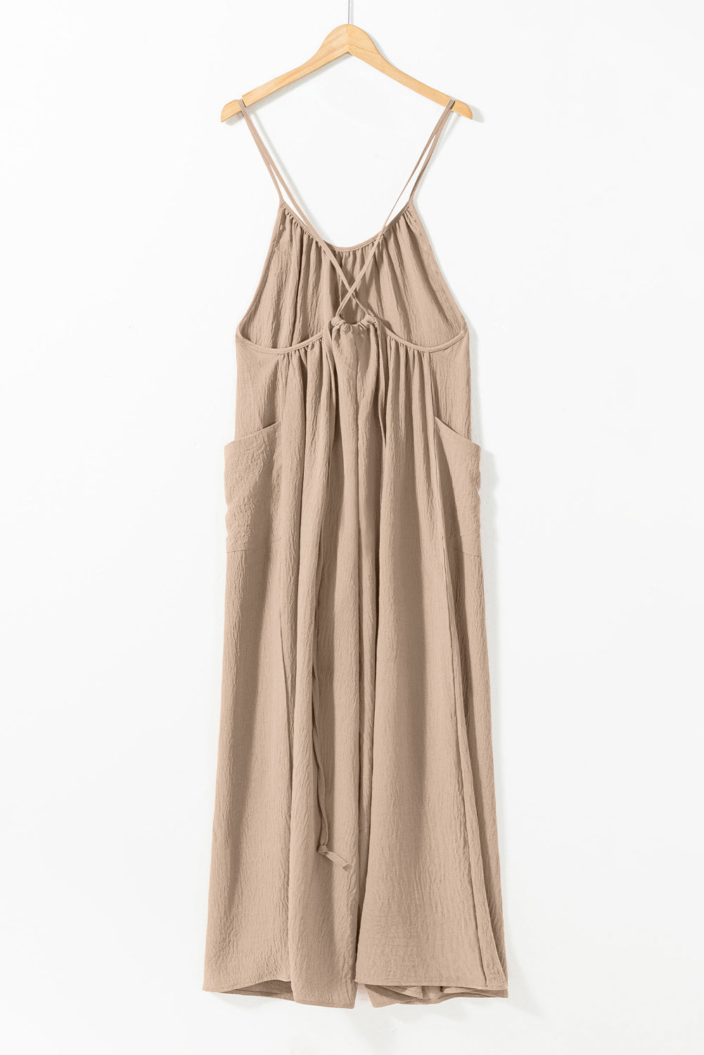 Scoop Neck Spaghetti Strap Jumpsuit-Angel Casuals