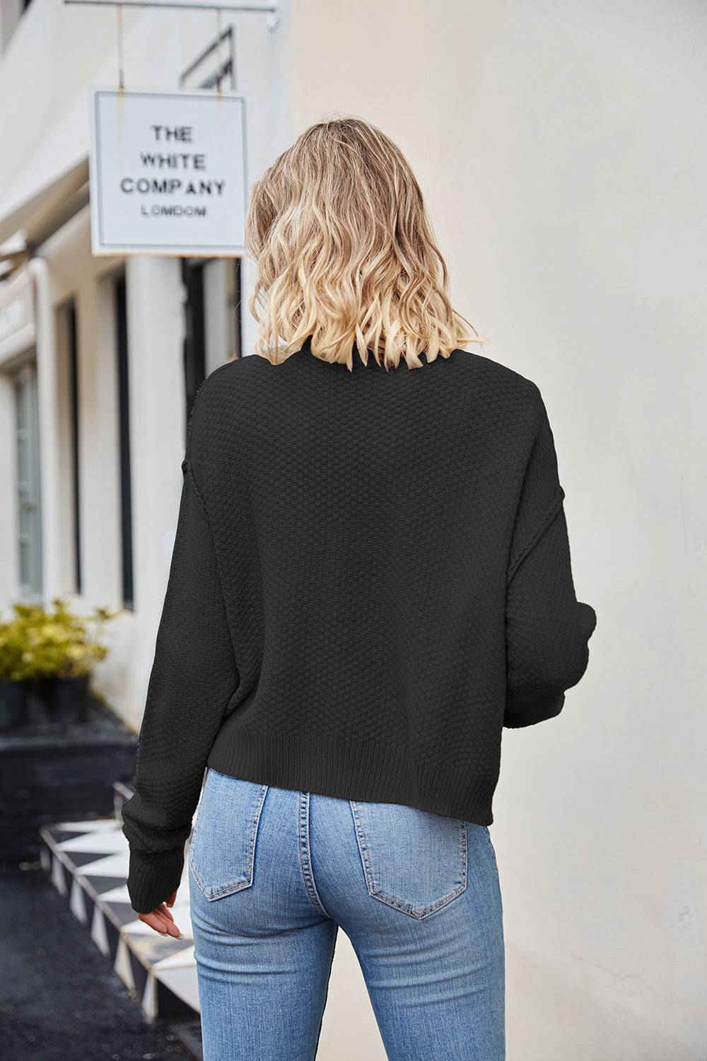 Button Down Exposed Seam Cardigan-Angel Casuals