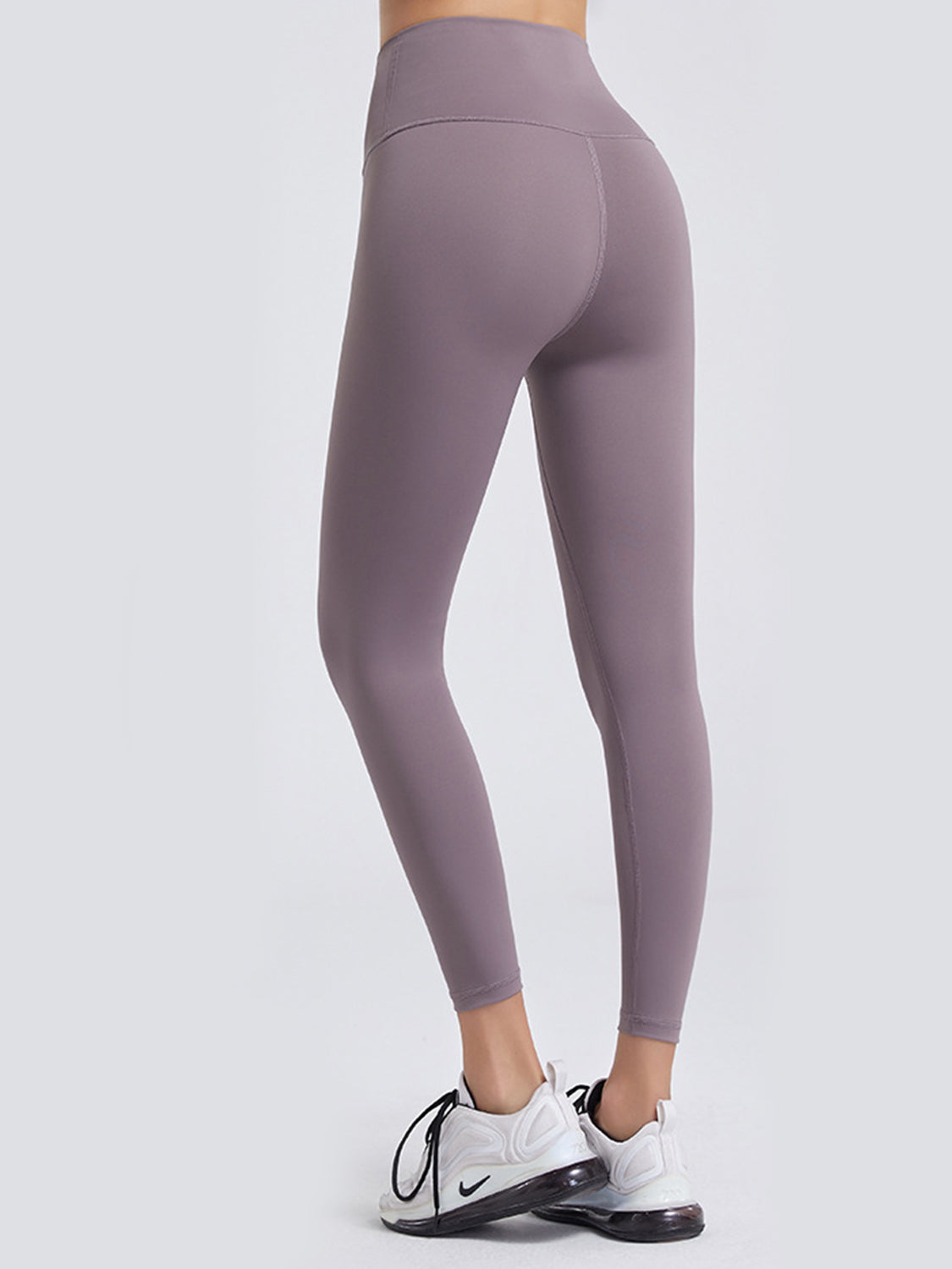 Wide Waistband Sports Leggings-Angel Casuals