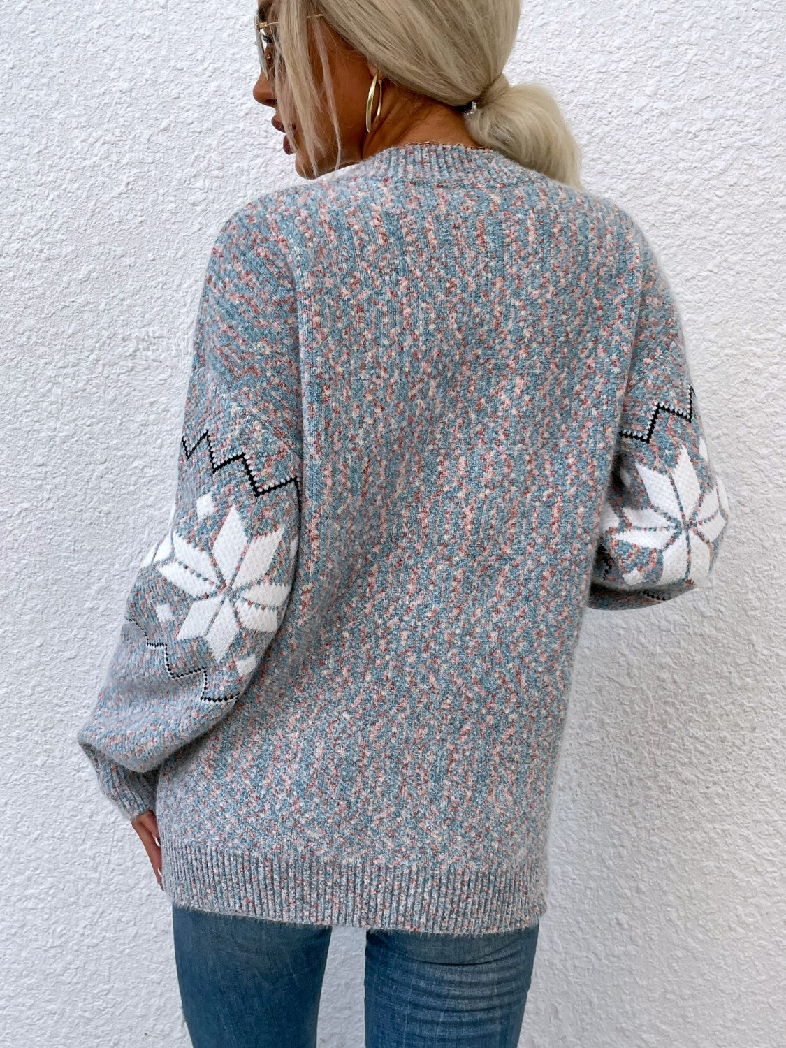 Heathered Pocketed Button Up Cardigan-Angel Casuals
