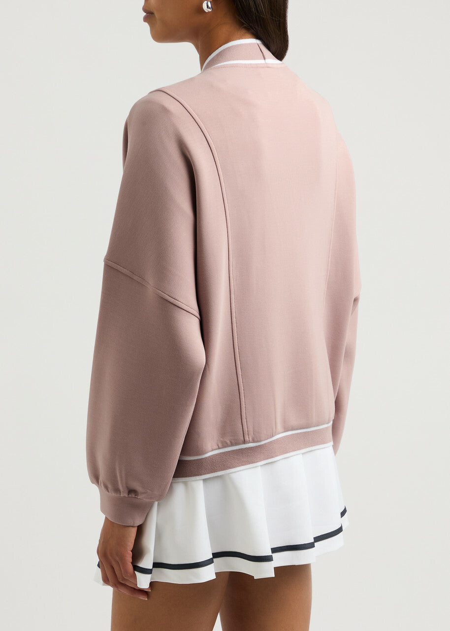 Contrast Trim V Neck Button Up Cardigan-Angel Casuals
