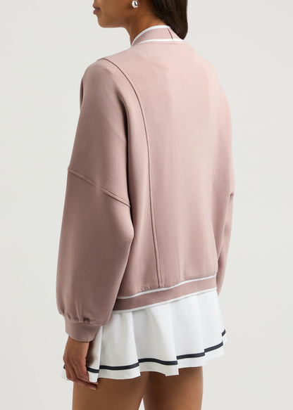 Contrast Trim V Neck Button Up Cardigan-Angel Casuals