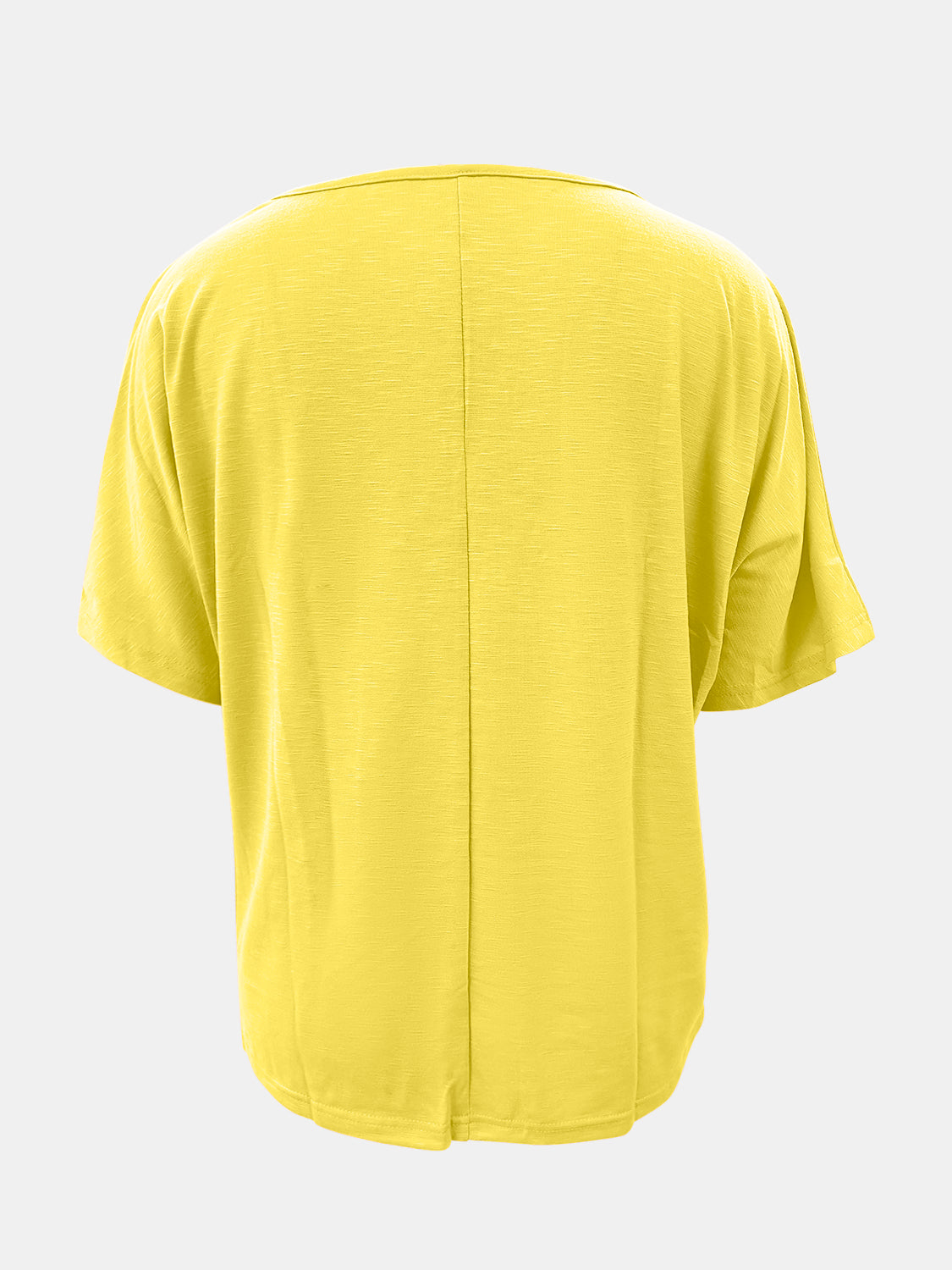 Full Size Scoop Neck Short Sleeve T-Shirt-Angel Casuals