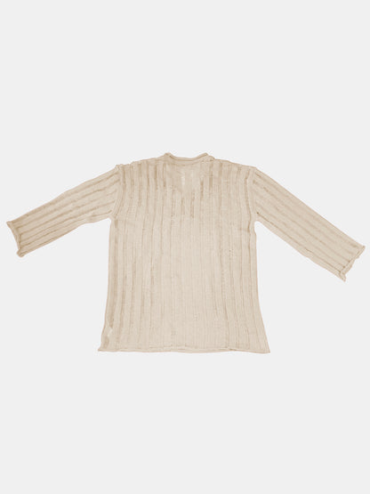 V-Neck Long Sleeve Sweater-Angel Casuals