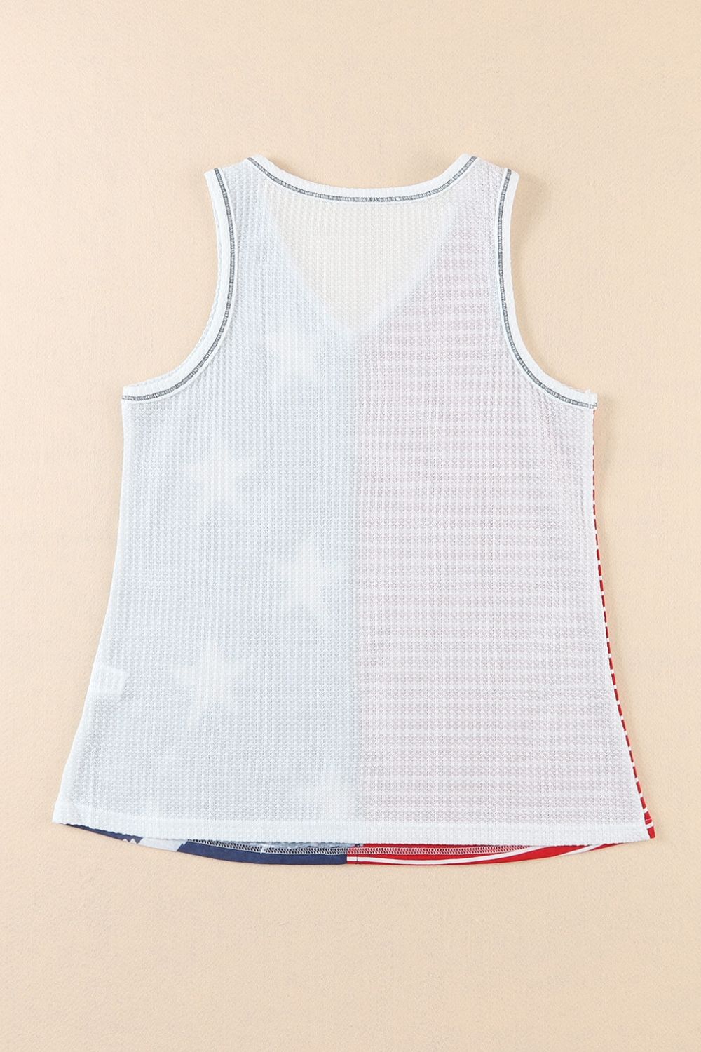 Star and Stripe V-Neck Tank-Angel Casuals