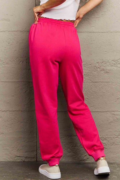 Simply Love Simply Love Full Size CA 1850 Graphic Joggers-Angel Casuals