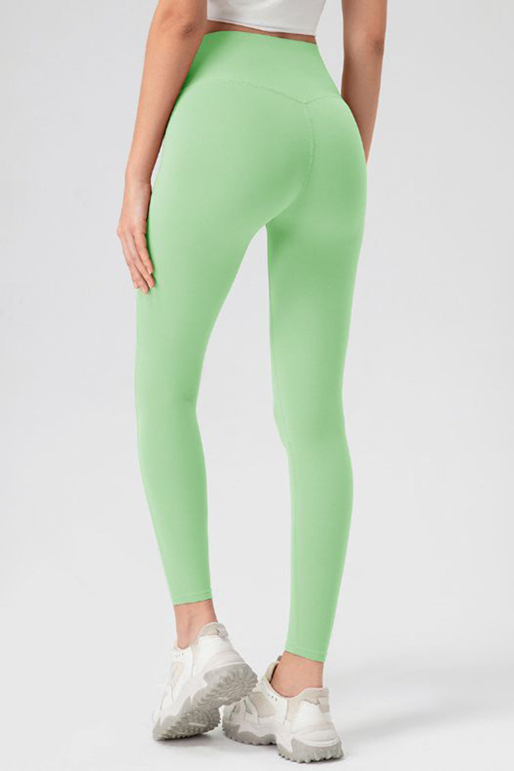 High Waist Skinny Active Pants-Angel Casuals