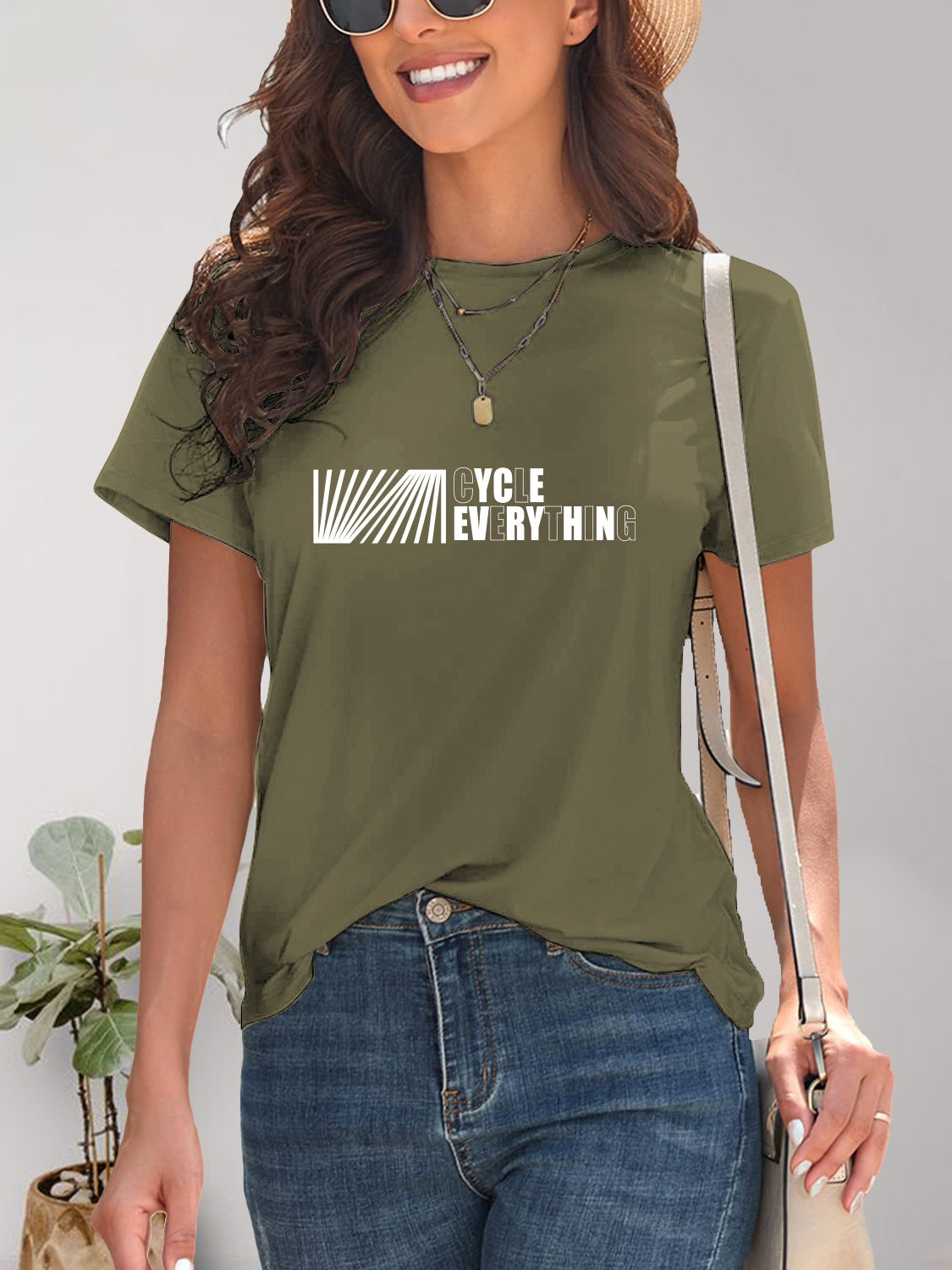 CYCLE EVERYTHING Round Neck T-Shirt-Angel Casuals