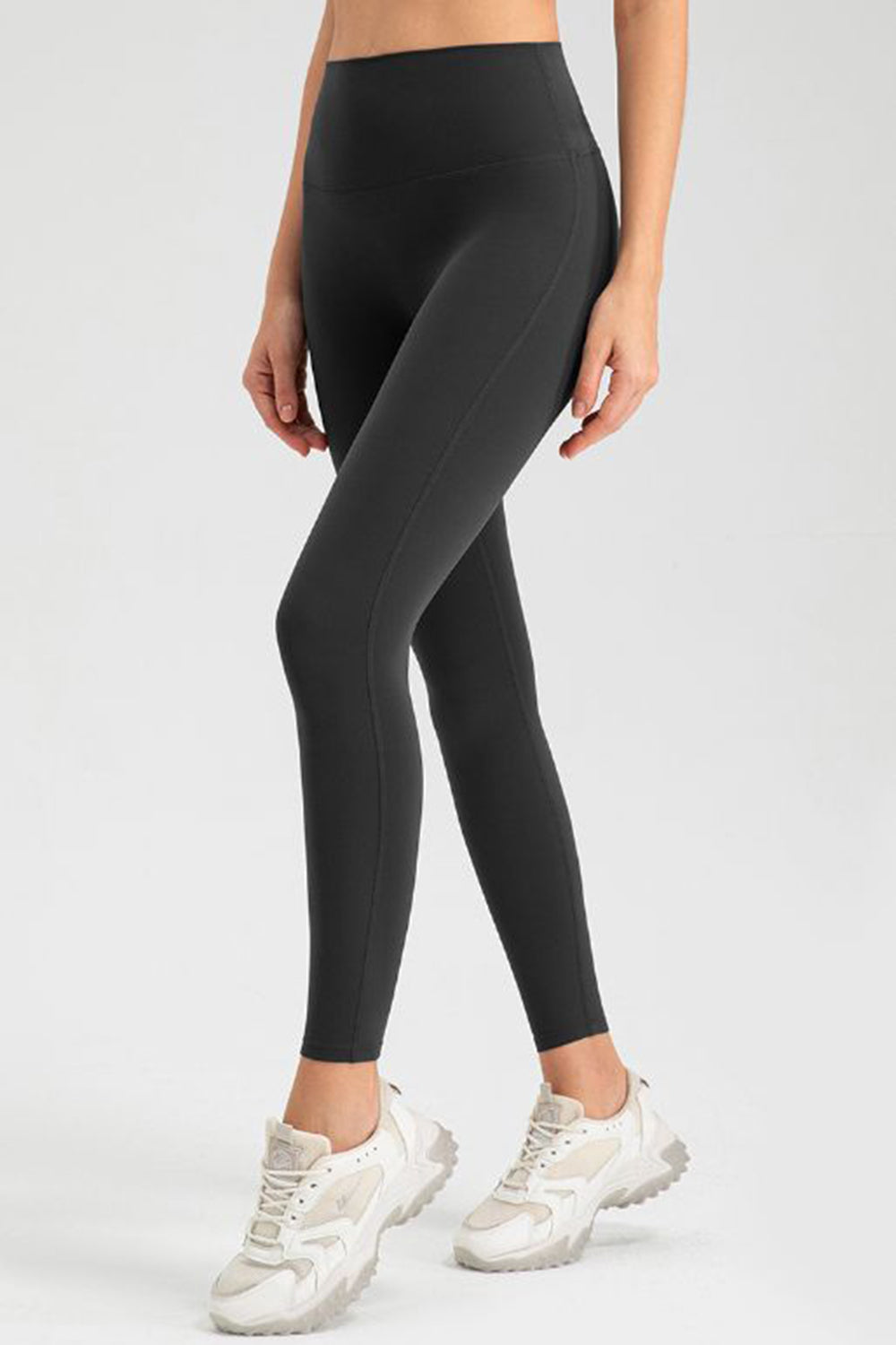 High Waist Skinny Active Pants-Angel Casuals