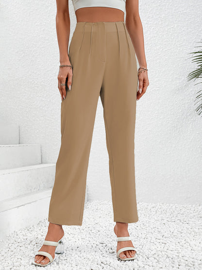 Ruched Long Pants-Angel Casuals