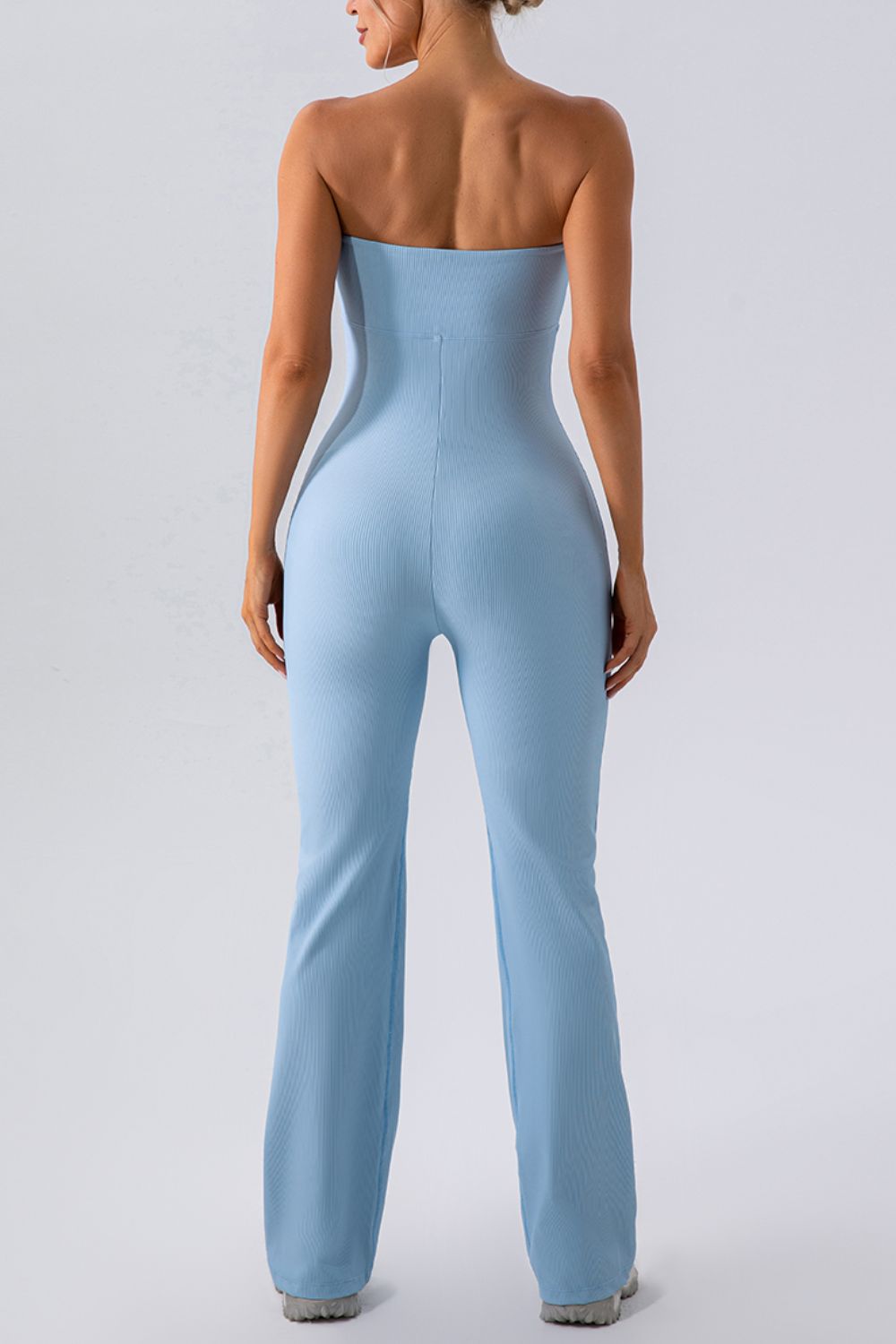 Sleeveless Straight Active Jumpsuit-Angel Casuals