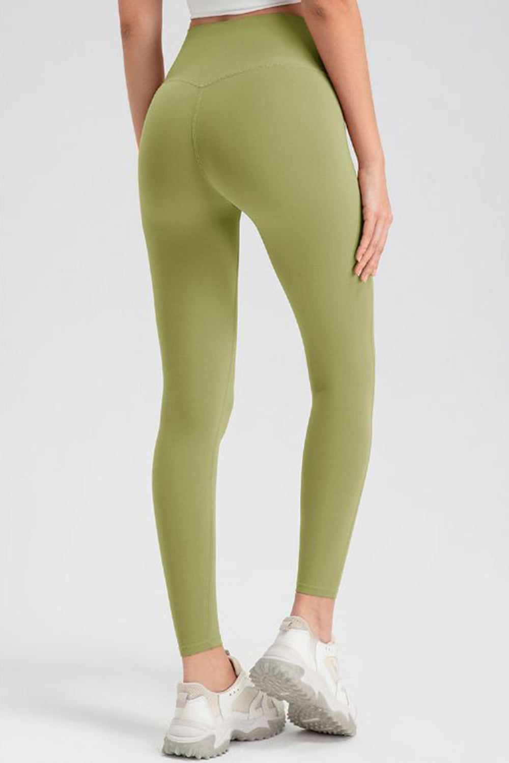 High Waist Skinny Active Pants-Angel Casuals