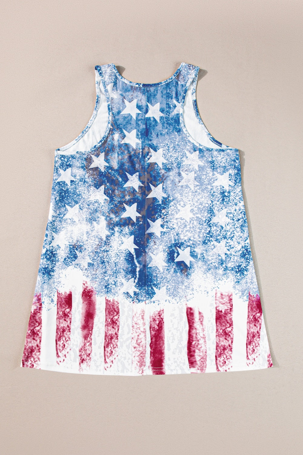 US Flag Scoop Neck Tank-Angel Casuals