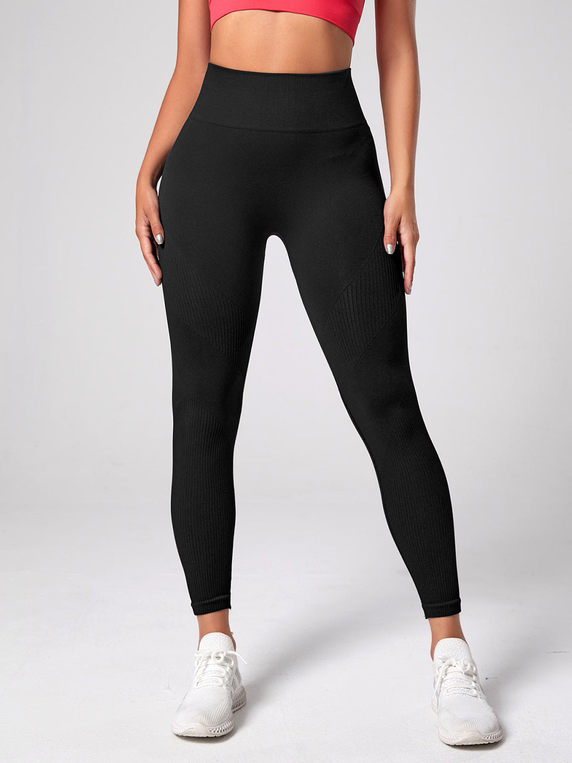 High Waist Active Leggings-Angel Casuals