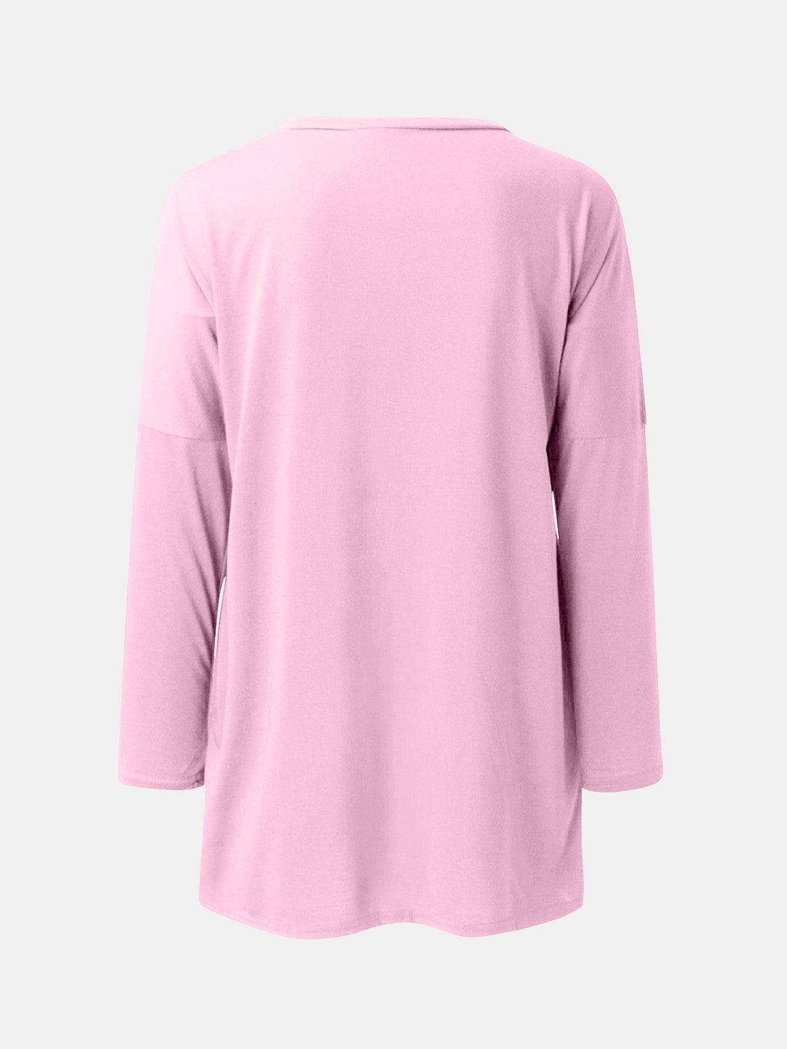 Full Size Round Neck Long Sleeve T-Shirt-Angel Casuals