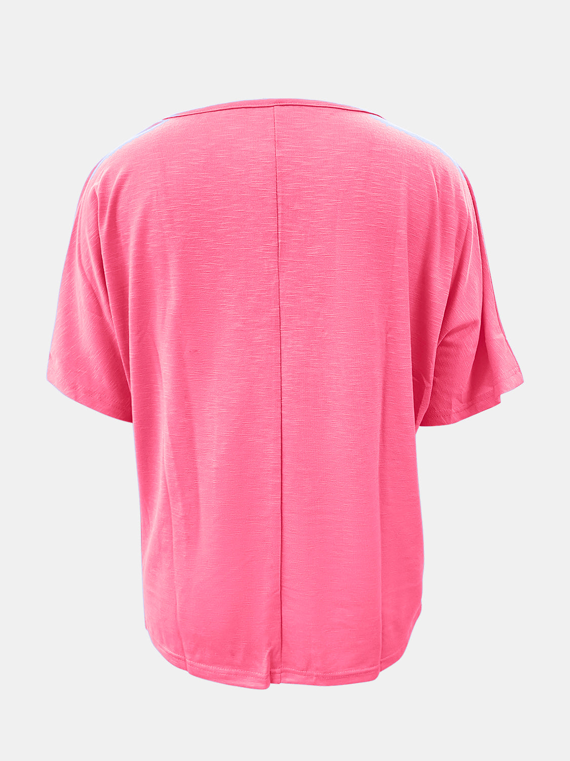 Full Size Scoop Neck Short Sleeve T-Shirt-Angel Casuals
