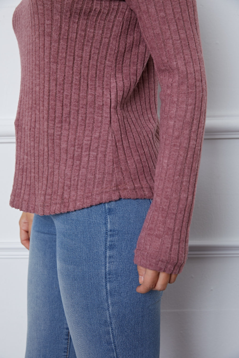 Lace Detail Long Sleeve T-Shirt-Angel Casuals