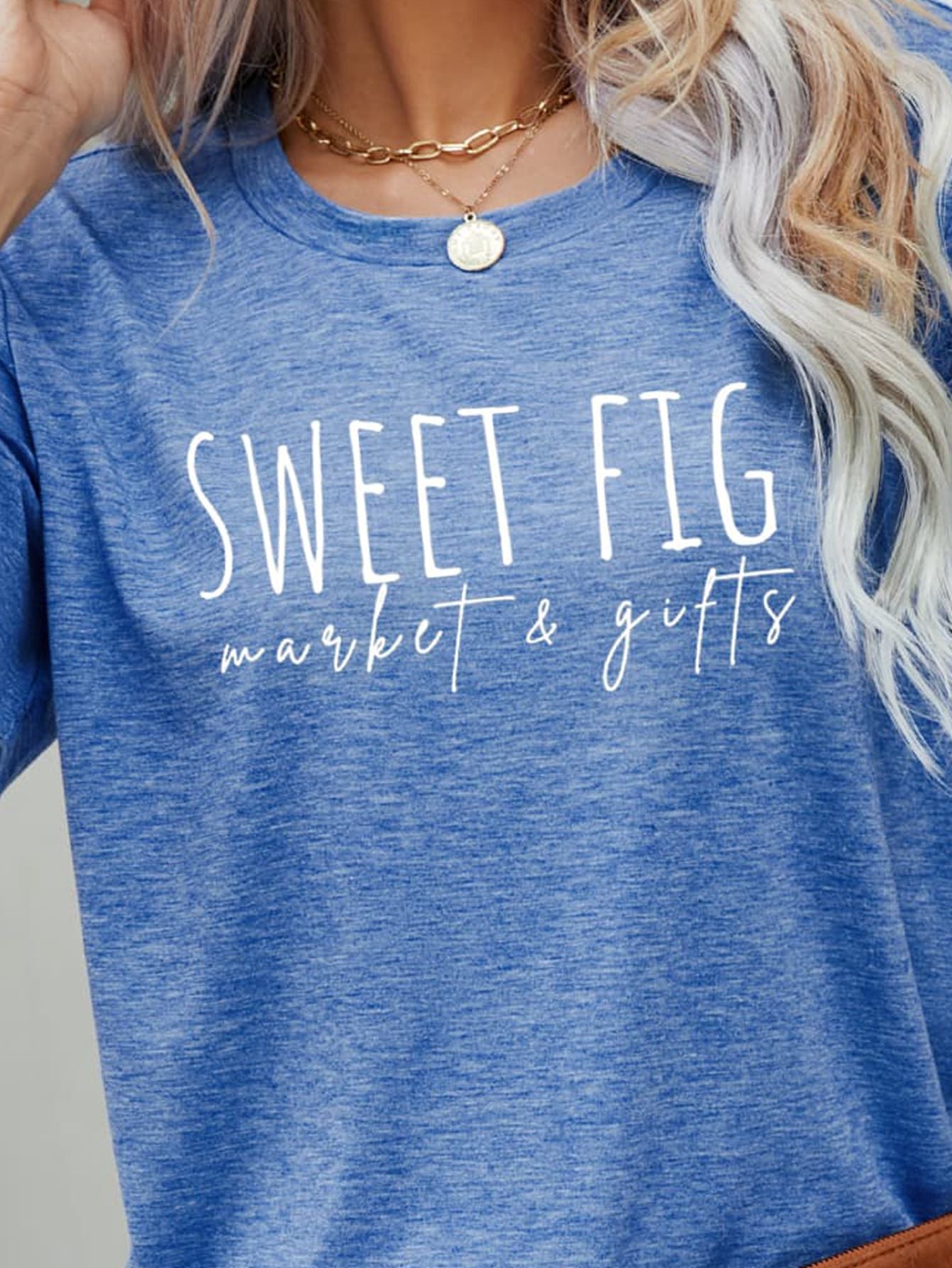 SWEET FIG MARKET & GIFTS Graphic Tee-Angel Casuals